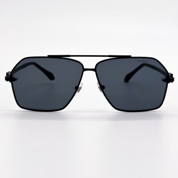 NEW VE2284 1436/87 VERSACE UNISEX BLACK VE2284 143687 - Picture 4 of 9